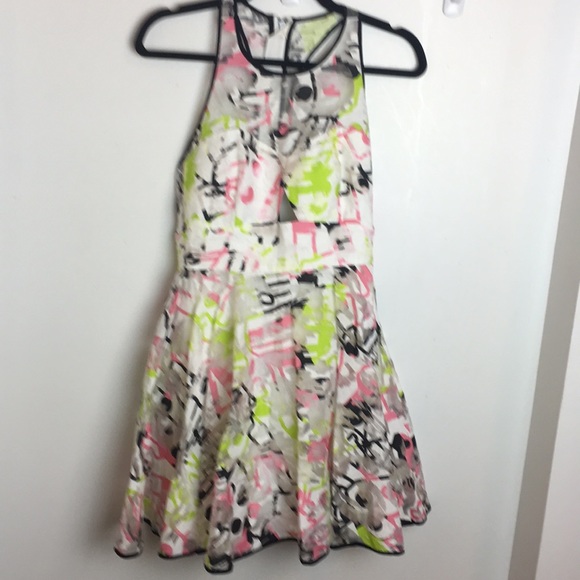 Milly Splatter Racerback Dress - Picture 2 of 14